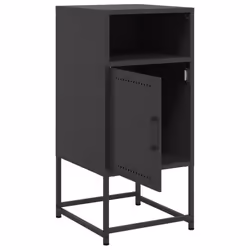 VidaXL 846566 nightstand/bedside table Black - Additional view 8