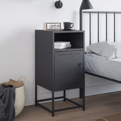VidaXL 846570 nightstand/bedside table Anthracite