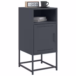 VidaXL 846570 nightstand/bedside table Anthracite - Additional view 4