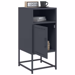 VidaXL 846570 nightstand/bedside table Anthracite - Additional view 5