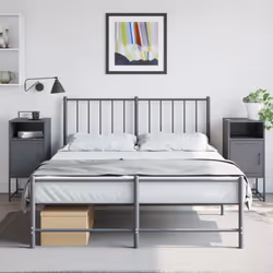 VidaXL 846571 nightstand/bedside table Anthracite