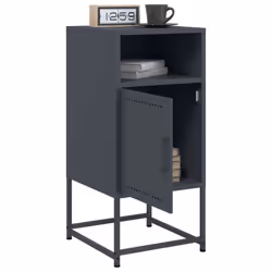 VidaXL 846571 nightstand/bedside table Anthracite