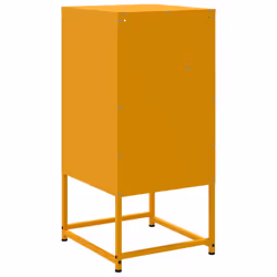 VidaXL 846573 nightstand/bedside table Yellow - Additional view 8