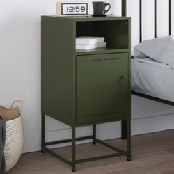 VidaXL 846574 nightstand/bedside table Olive