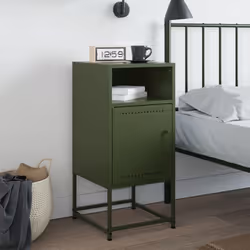 VidaXL 846574 nightstand/bedside table Olive