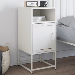 VidaXL 846576 nightstand/bedside table White