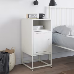 VidaXL 846576 nightstand/bedside table White