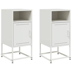 VidaXL 846577 nightstand/bedside table White