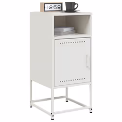 VidaXL 846577 nightstand/bedside table White - Additional view 4
