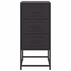 VidaXL 846579 nightstand/bedside table Black - Additional view 6