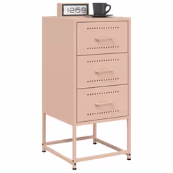 VidaXL 846581 nightstand/bedside table Pink - Additional view 4