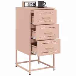 VidaXL 846581 nightstand/bedside table Pink - Additional view 5
