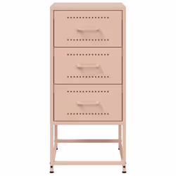 VidaXL 846581 nightstand/bedside table Pink - Additional view 6