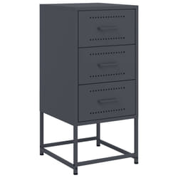 VidaXL 846582 nightstand/bedside table Anthracite