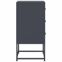 VidaXL 846582 nightstand/bedside table Anthracite - Additional view 7