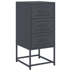 VidaXL 846583 nightstand/bedside table Anthracite