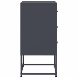 VidaXL 846583 nightstand/bedside table Anthracite - Additional view 7