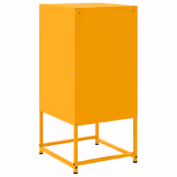 VidaXL 846584 nightstand/bedside table Yellow - Additional view 7