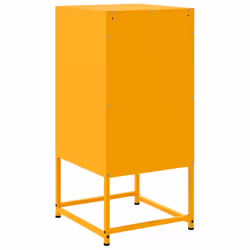 VidaXL 846585 nightstand/bedside table Yellow - Additional view 7