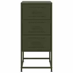 VidaXL 846586 nightstand/bedside table Olive - Additional view 6