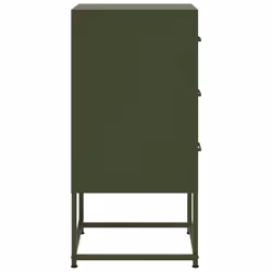 VidaXL 846587 nightstand/bedside table Olive - Additional view 7