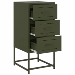VidaXL 846587 nightstand/bedside table Olive - Additional view 8