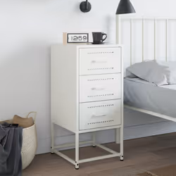VidaXL 846588 nightstand/bedside table White