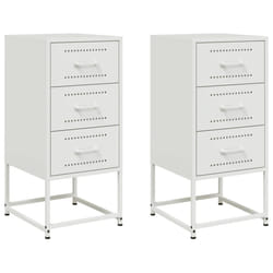 VidaXL 846589 nightstand/bedside table White
