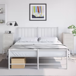 VidaXL 846589 nightstand/bedside table White