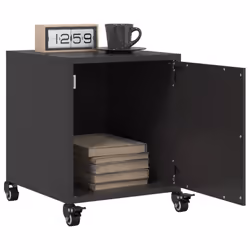 VidaXL 846614 nightstand/bedside table Black - Additional view 5