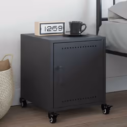 VidaXL 846618 nightstand/bedside table Anthracite