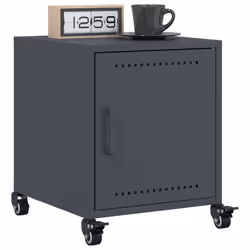 VidaXL 846618 nightstand/bedside table Anthracite - Additional view 4