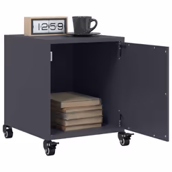 VidaXL 846618 nightstand/bedside table Anthracite - Additional view 5