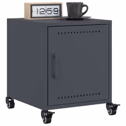 VidaXL 846619 nightstand/bedside table Anthracite - Additional view 4