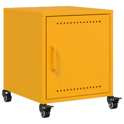 VidaXL 846621 nightstand/bedside table Yellow