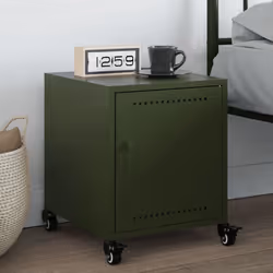 VidaXL 846622 nightstand/bedside table Olive