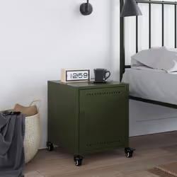 VidaXL 846622 nightstand/bedside table Olive