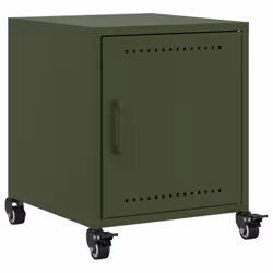 VidaXL 846623 nightstand/bedside table Olive - Additional view 5