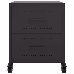 VidaXL 846627 nightstand/bedside table Black - Additional view 6