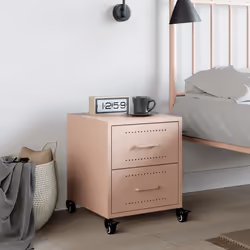 VidaXL 846628 nightstand/bedside table Pink