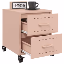 VidaXL 846629 nightstand/bedside table Pink - Additional view 4