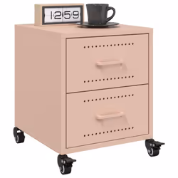VidaXL 846629 nightstand/bedside table Pink - Additional view 5