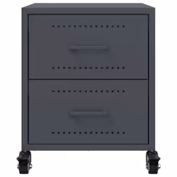 VidaXL 846631 nightstand/bedside table Anthracite - Additional view 6