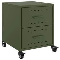 VidaXL 846634 nightstand/bedside table Olive