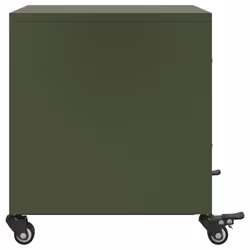 VidaXL 846635 nightstand/bedside table Olive - Additional view 7