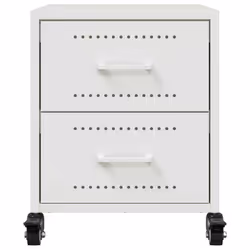 VidaXL 846636 nightstand/bedside table White - Additional view 6