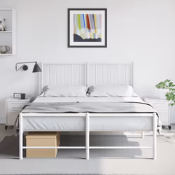 VidaXL 846637 nightstand/bedside table White - Additional view 3