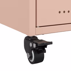 vidaXL TV Cabinet TV Stand Entertainment Centre Media Unit TV Unit Pink Steel - Additional view 9