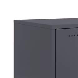 vidaXL TV Cabinet TV Stand Entertainment Centre Media TV Unit Anthracite Steel - Additional view 10