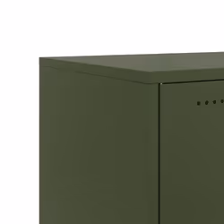 vidaXL TV Cabinet TV Stand Entertainment Centre TV Unit Olive Green Steel - Additional view 10